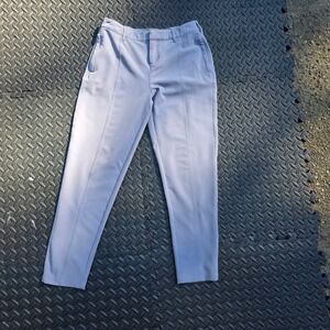 32 Degrees Cool Women 6 Light Blue Grey Stretch Tapered Active Travel Pants